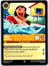Lilo - Escape Artist 2/204 Super Rare Azurite Sea Lorcana NM
