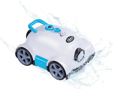 Cordless Robotic Pool Cleaner,Automatic Pool Vacuum Robot for In-Ground/Above Gr
