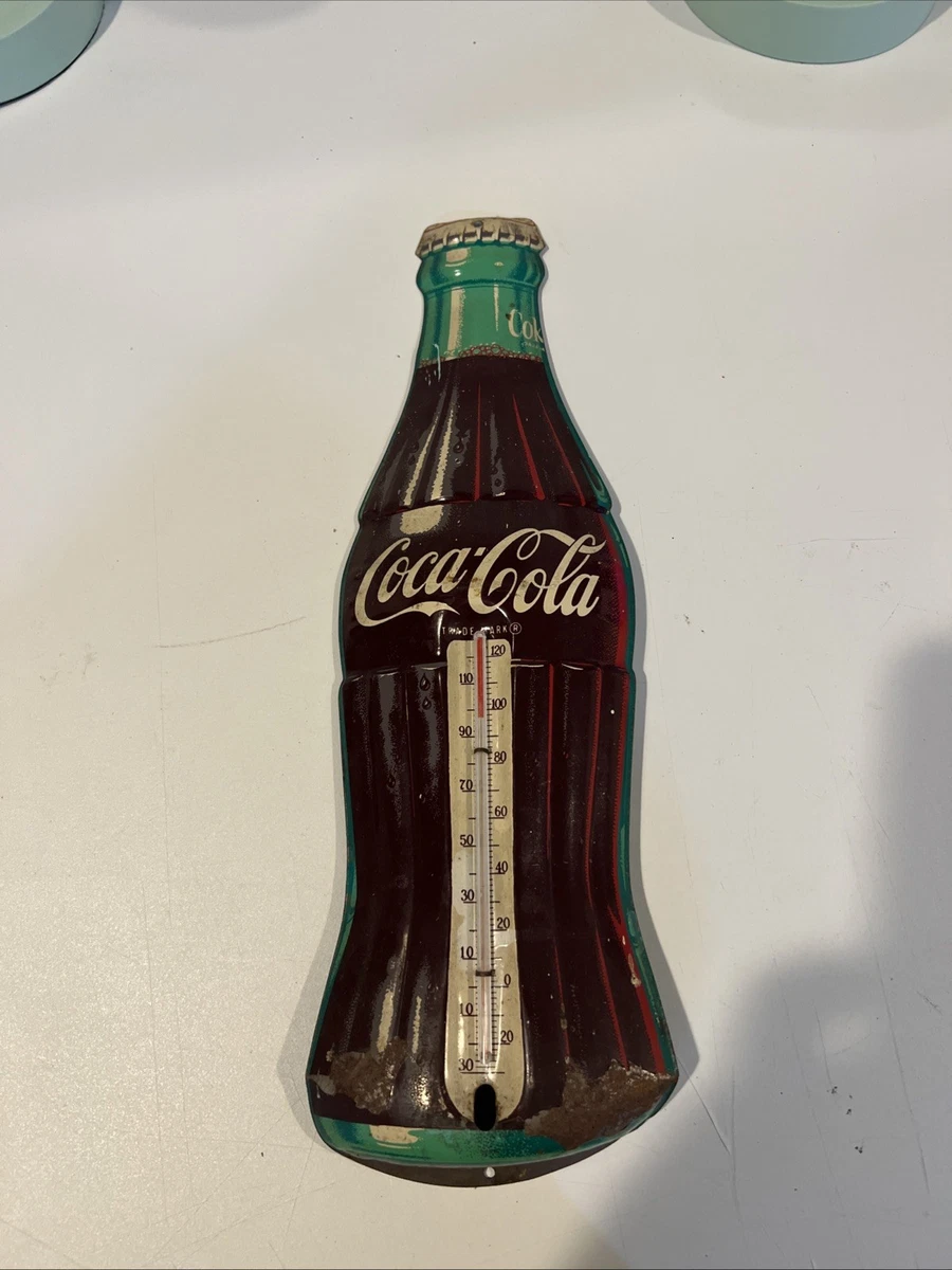 Vintage Thermometer In Collectible Coca-Cola Advertising