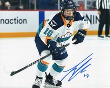 Sarah Fillier signed New York Sirens PWHL women's hockey 8x10 photo  PROOF #3