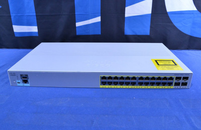 Cisco Catalyst 2960-L WS-C2960L-24PS-LL V01 24 PoE+ Managed Switch (J052803)