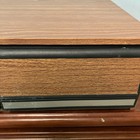 1988 ALS-VHS Tape Holder Faux Wood  2 Drawer Cabinet Storage Case VCR Holds 24 — photo 3