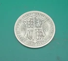 1929 George V Half Crown — photo from another recent sale