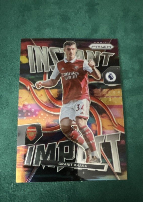 2022-23 Panini Prizm Premier League - Instant Impact Granit Xhaka #11