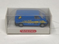 Wiking 29503 25 - Vw Transporter Kasten Erdgas-Bulli - Blau - Ho - 1:87 -
