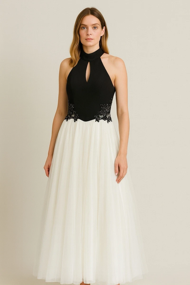 sachin and babi light blue dress Beaded Cocktail Dresses