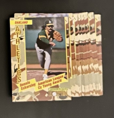 1993 Topps Coca Cola Commanders of the Hill 30 Card Baseball Set - 7 HOFers