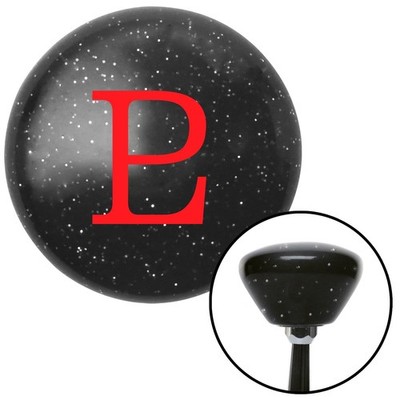 Red Pluto Black Retro Metal Flake Shift Knob w/ M16x1.5 Insert Shifter Auto