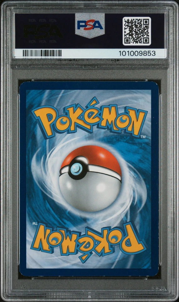 2015 POKEMON XY ROARING SKIES #105 FULL ART/M RAYQUAZA EX PSA 5 - Image 2 of 3