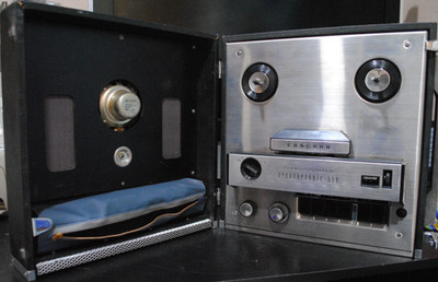 Concord 550 Reel to Reel Stereo Tape Recorder original Accessories, all original