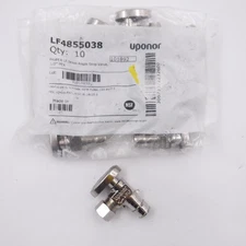 10 Pack Uponor ProPEX Full-Port Angle Stop Valve for 1/2" PEX Lead Free Brass