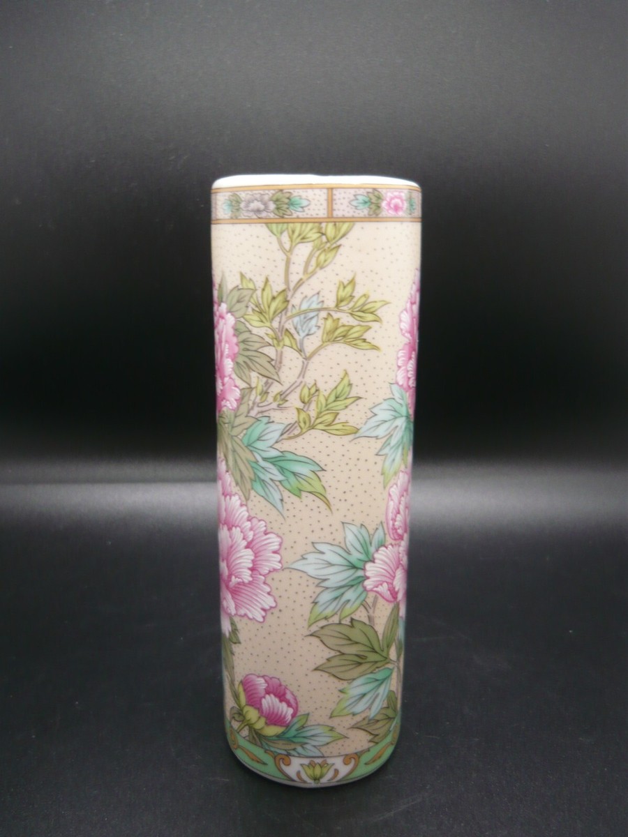 Vintage 1989 Lefton China Pink Peony 6 1/4