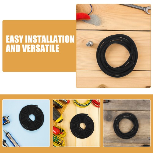 Wire Protection Sleeve Electric Cord Cover Cable Wraps for Cords Black - Afbeelding 10 van 12