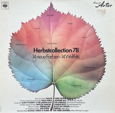 Margaret Astor Herbstcollection 78 - CBS Records - Germany 1978 - STUNNING