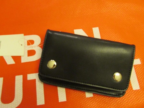Nueva con etiquetas Urban Outfitters Black Monica Snap Wallet/Black - Imagen 4 de 12