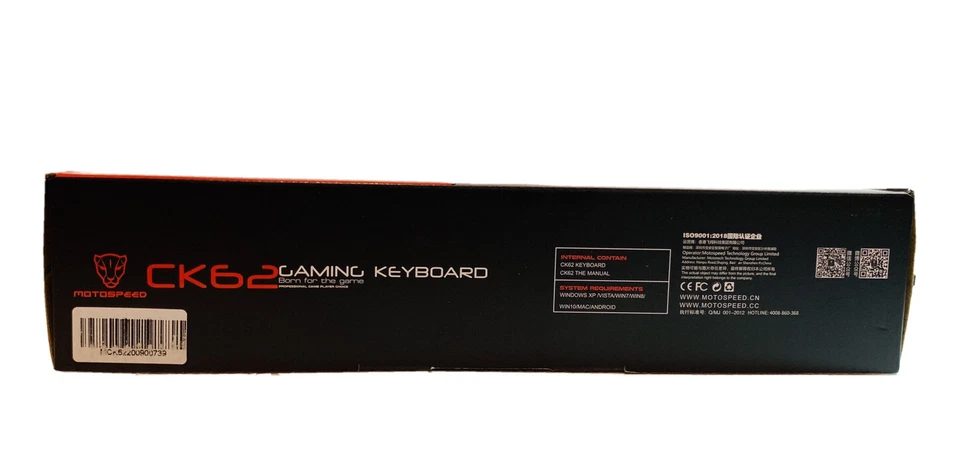 Motospeed CK62 61 Keys RGB Mechanical Keyboard USB Wired BT Dual Mode PINK - Image 4 of 4