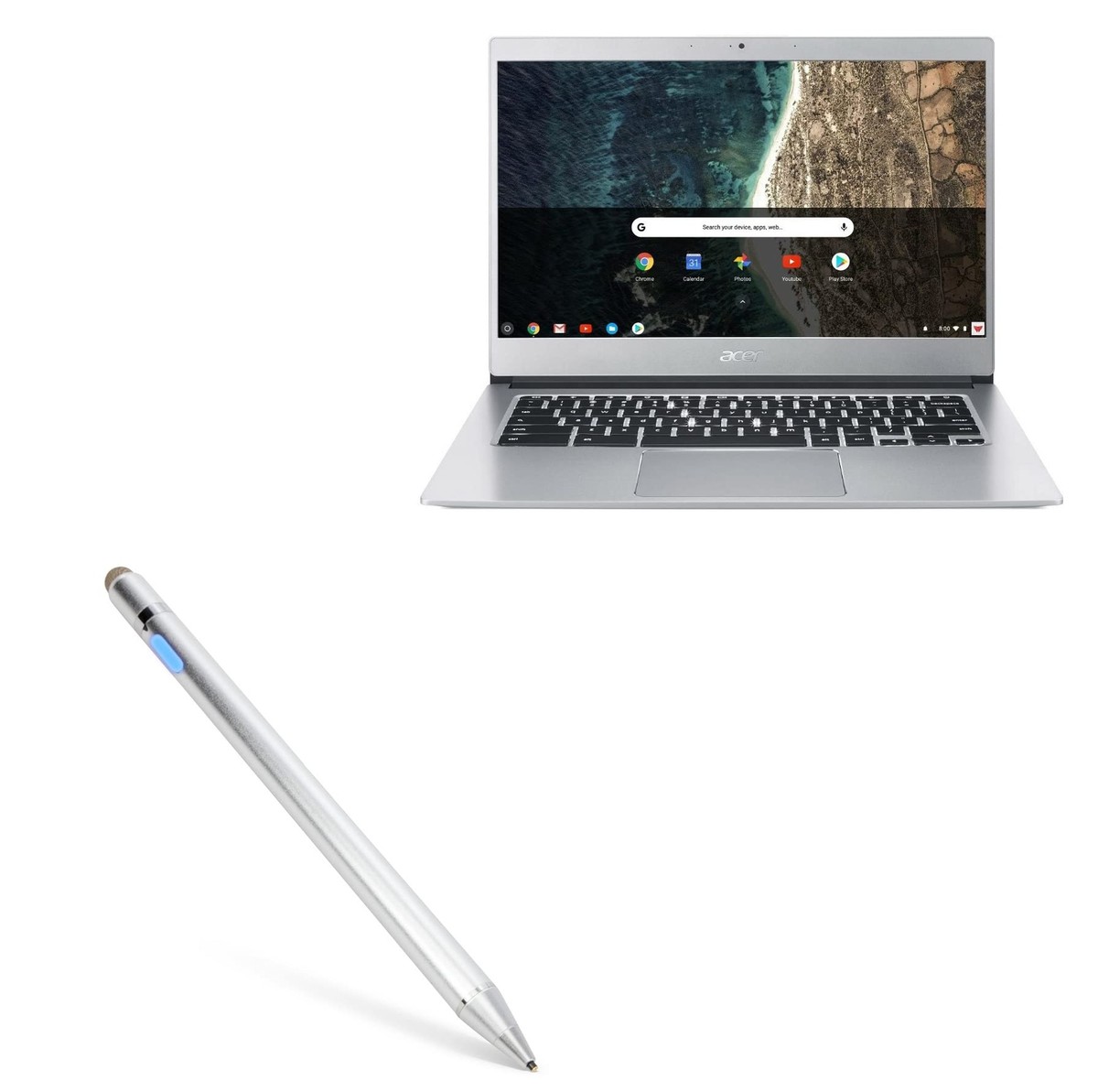 Boxwave Samsung Chromebook Plus V2 Stylus Stylus Pen Compatible