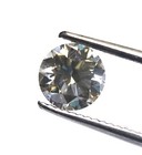 GIA loose certified 1.32ct SI2 Natural Light Gray round brilliant diamond — photo 2
