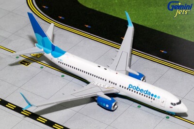 Gemini Jets Maßstab 1:200 Pobeda Boeing 737-800 G2PBD561