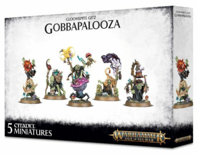 GOBBAPALOOZA 5 Miniature Gloomspite Gitz Warhammer Age Of Sigmar - Foto 3