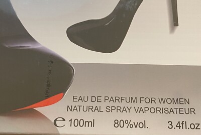 Eau De Parfum Jean Pierre Sand - Style Heel - 100 Ml - Flacon Chaussure à Talon - Neuf