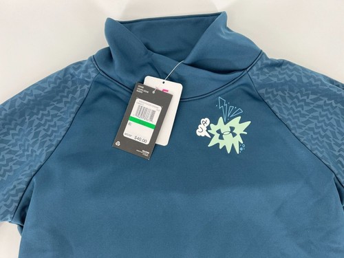 Under Armour Girls Armour Fleece Pullover Shirt Blue Note 1366070 Size S L XL - Picture 3 of 7