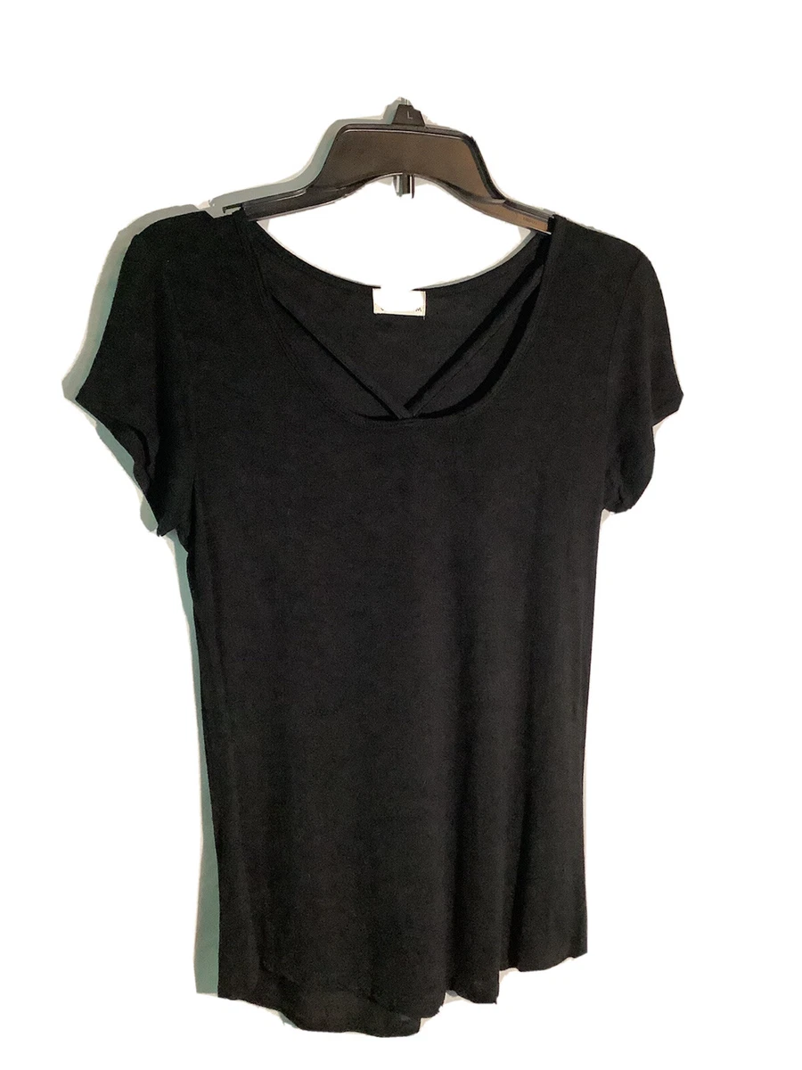 deep v neck tee women's