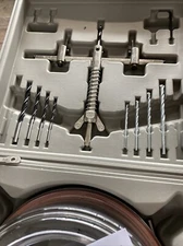 QWORK Adjustable Hole Saw Cutter Kit Hole Cutter 1-5/8" to 8" w/Dust Shield/au