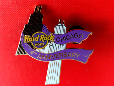 HRC Hard Rock Hotel Chicago 4th Anniversary Sears Tower LE500 Cafe new