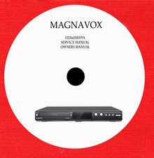 Service and owners manual for Magnavox H2160MW9A on 1 dvd in pdf format