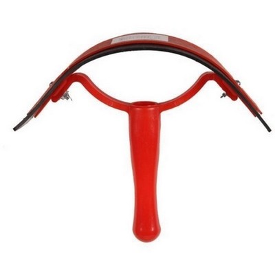Half Moon Sweat Scraper 8 Inches; Red  by Partrade