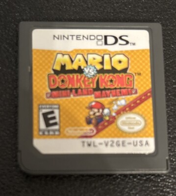 Nintendo DS Mario vs. Donkey Kong: Mini-Land Mayhem-(Cartridge Only)