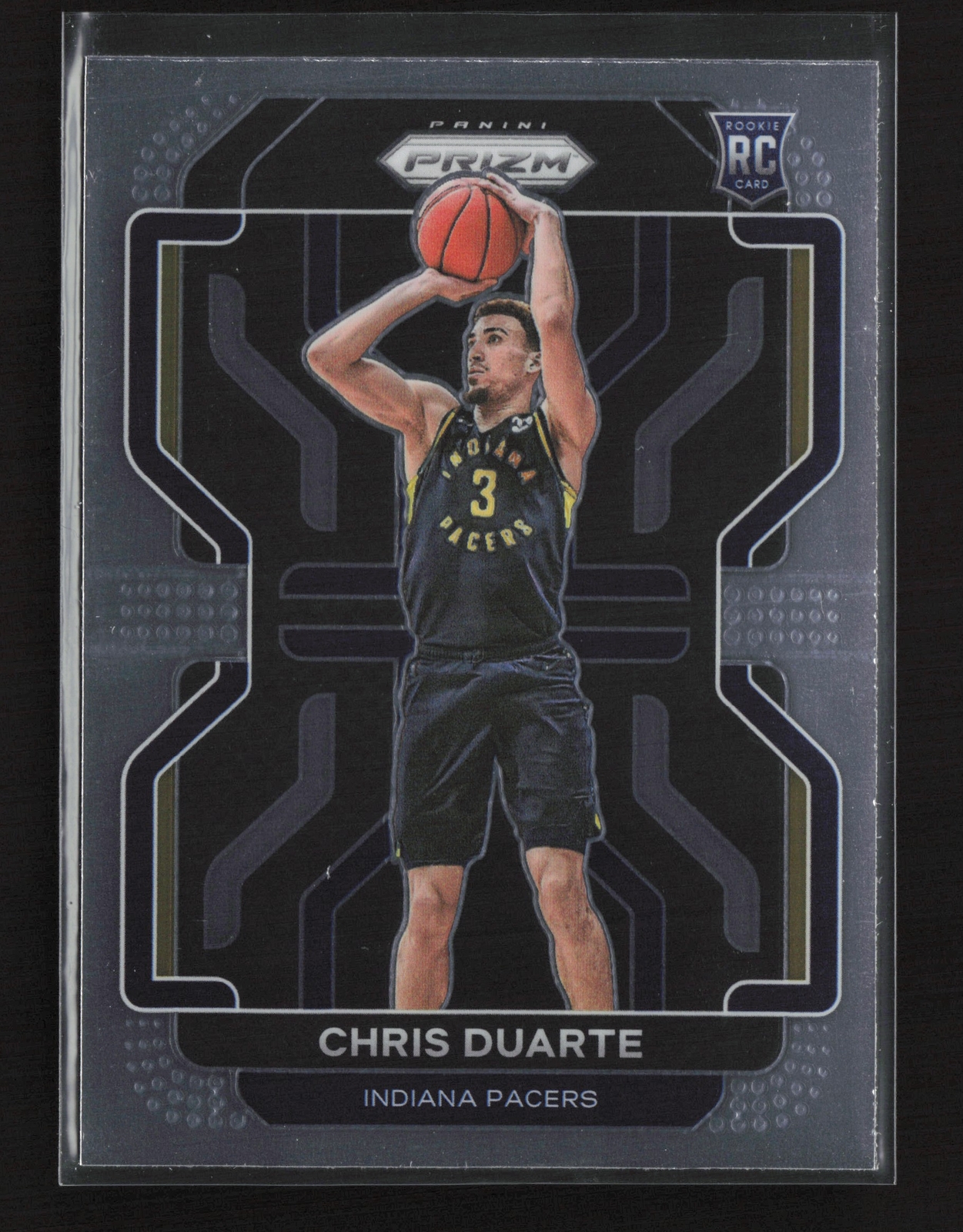 2021-22 Panini Prizm Chris Duarte RC #315 Indiana Pacers