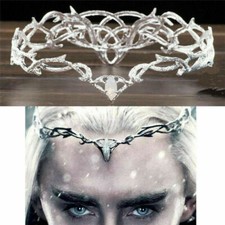 The Hobbit Elven King Thranduil Crown Cosplay Props Headwear Circlet Elven Elf
