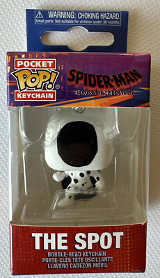 Pocket POP Schlüsselanhänger The Spot Wackelkopf Spider-Man Kinder Spielzeug Alter 3+