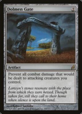 RUSH Magic Card FRANZÖSISCH Porte du Dolmen Lorwyn LOR
