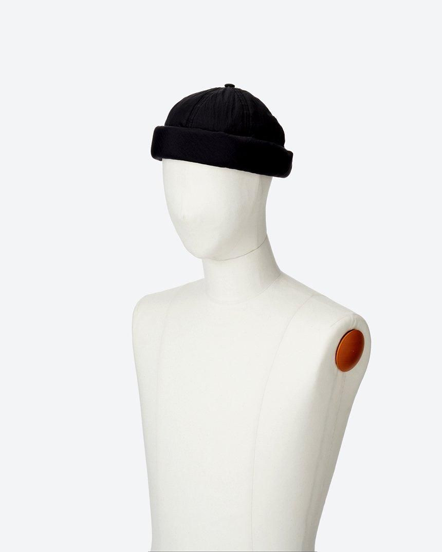 RARE KIJIMA TAKAYUKI Nylon Padded Fisherman Cap Tokyo Exclusive Black Hat Japan image 5