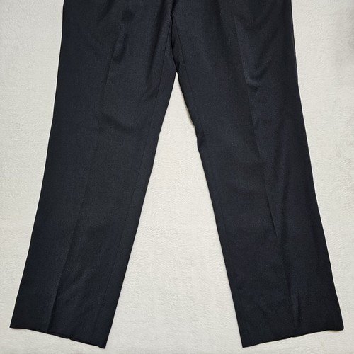 Lanvin Slacks Men's 41x32 Pants Navy Wool Classic Sz 50 R Trouser France - Picture 3 of 11
