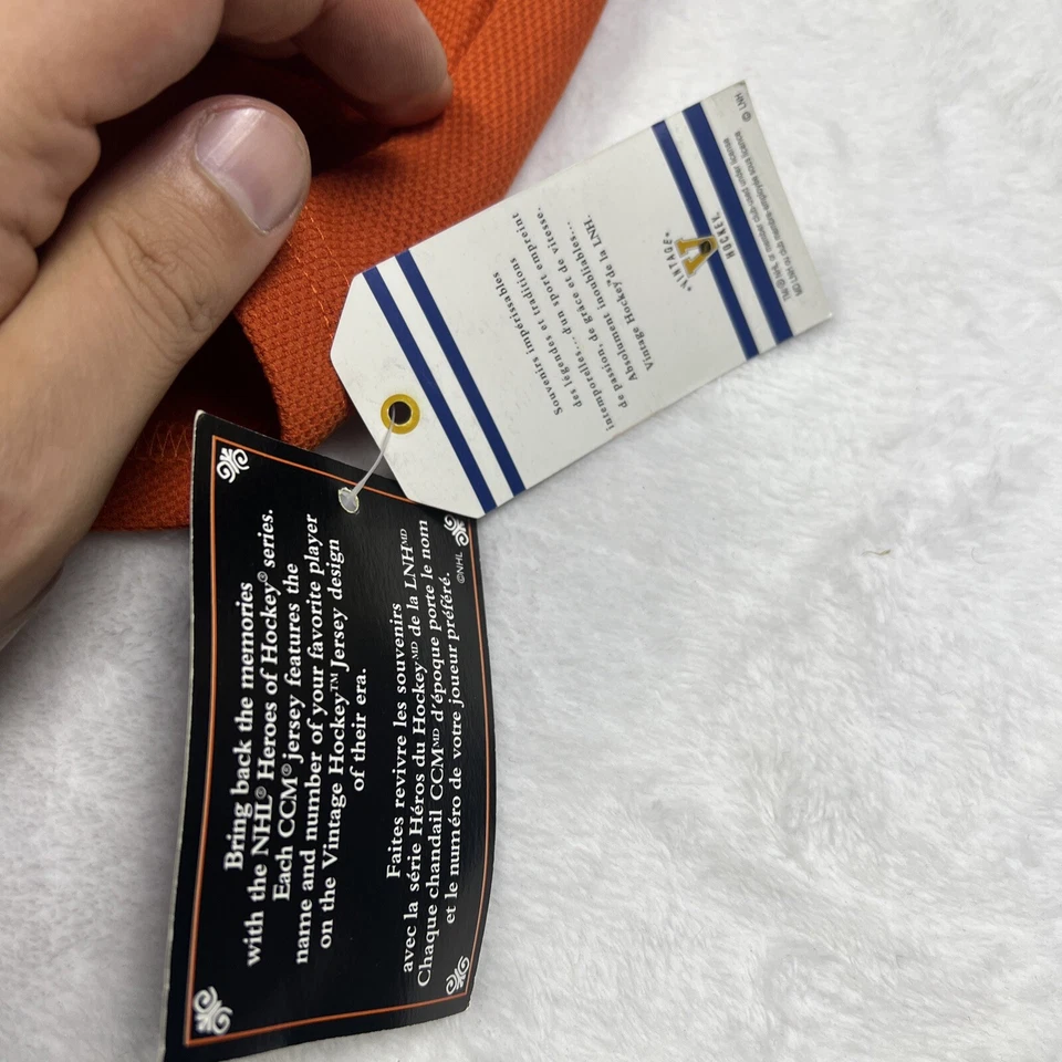 Camiseta deportiva de hockey Wayne Gretzky Edmonton Oilers CCM de colección NHL Heroes talla 54 nueva con etiquetas Foto 4 de 4