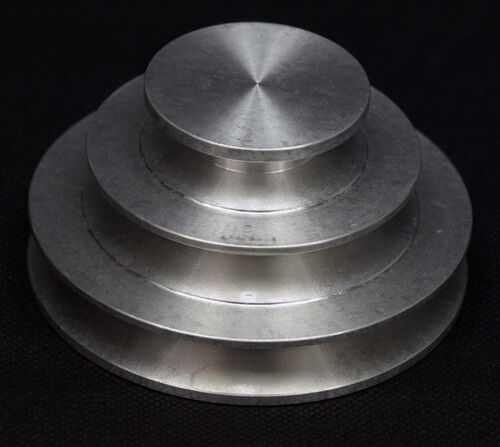 Aluminium Riemenscheibe 3 Stufen V Riemenscheibe Stufen Multi Nut Kegel Z SPZ Abschnitt - Bild 21 von 21