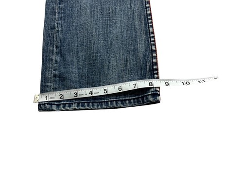 Pepe Jeans Bootcut Jeans Womens 27 Blue Denim Ankle Flat Front 5-Pocket Design - Picture 8 of 10