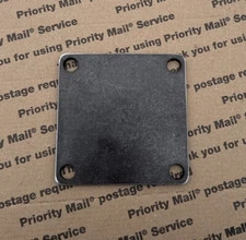 (4 Pack) Square Base Plate 4”x 4”, 3/16” Thick Steel