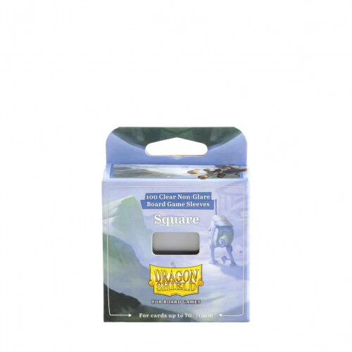 DS Protège-Cartes De Jeu Transparent/Anti-Éblouissement - Carré (100) - Photo 3/4