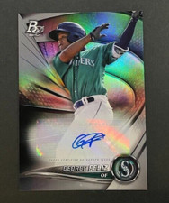 2022 Bowman Platinum - George Feliz #TOP-77 Seattle Marines - AUTO