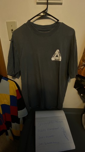 T-shirt maglietta Palace Palaceskateboards Jkr grigio grigio medio M - Foto 1 di 3