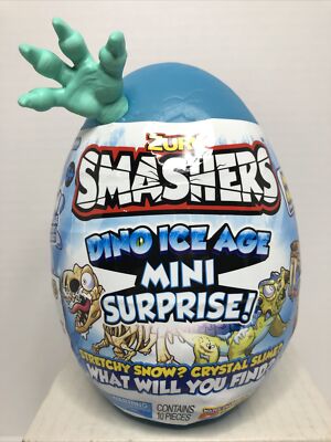 Dino Ice Age Egg Surprise Figure Random Dino Build with 10-Pieces