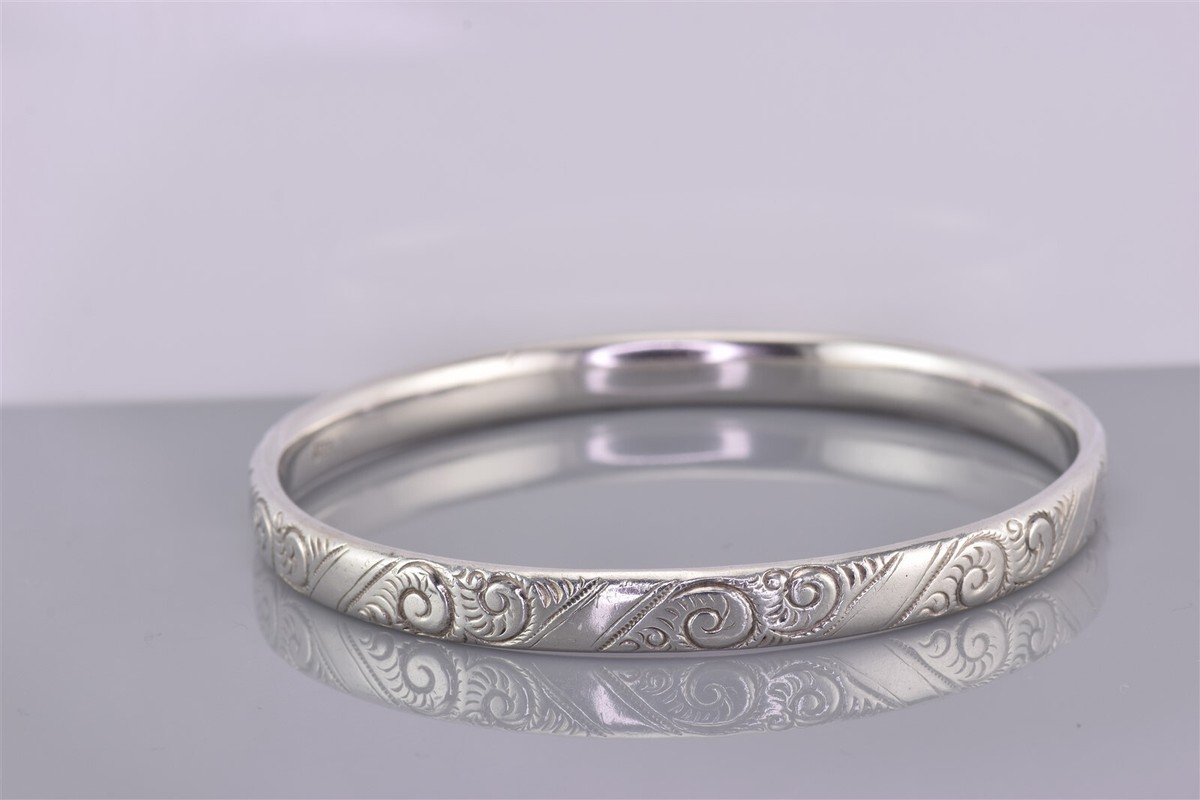 【HYERES LOR】25SS★ Silver Moissanite Full Pave Slim Bangle Real Fully Iced MOISSANITE Solid 925 Silver Bangle Bracelet