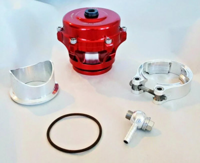 TiAL GENUINE Sport Q Series Red BOV Blow Off Valve 6 PSI Spring w/ Flange