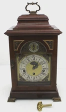 Joseph Hernfield Westminster Chime Bracket Clock With Hermle Movement, Working