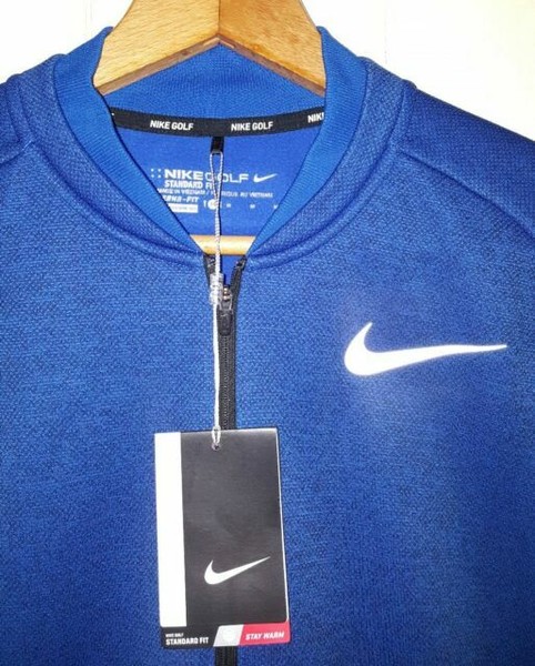 Nike Golf Therma-fit Half Zip Pullover Mens Blue 854349-433 Breathable M for sale online | eBay